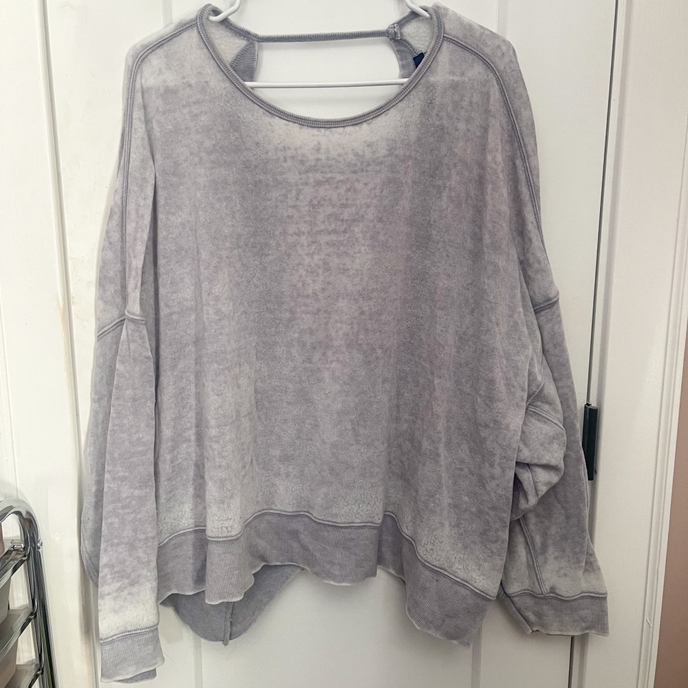Ocean Drive Oversized Backless Pullover.